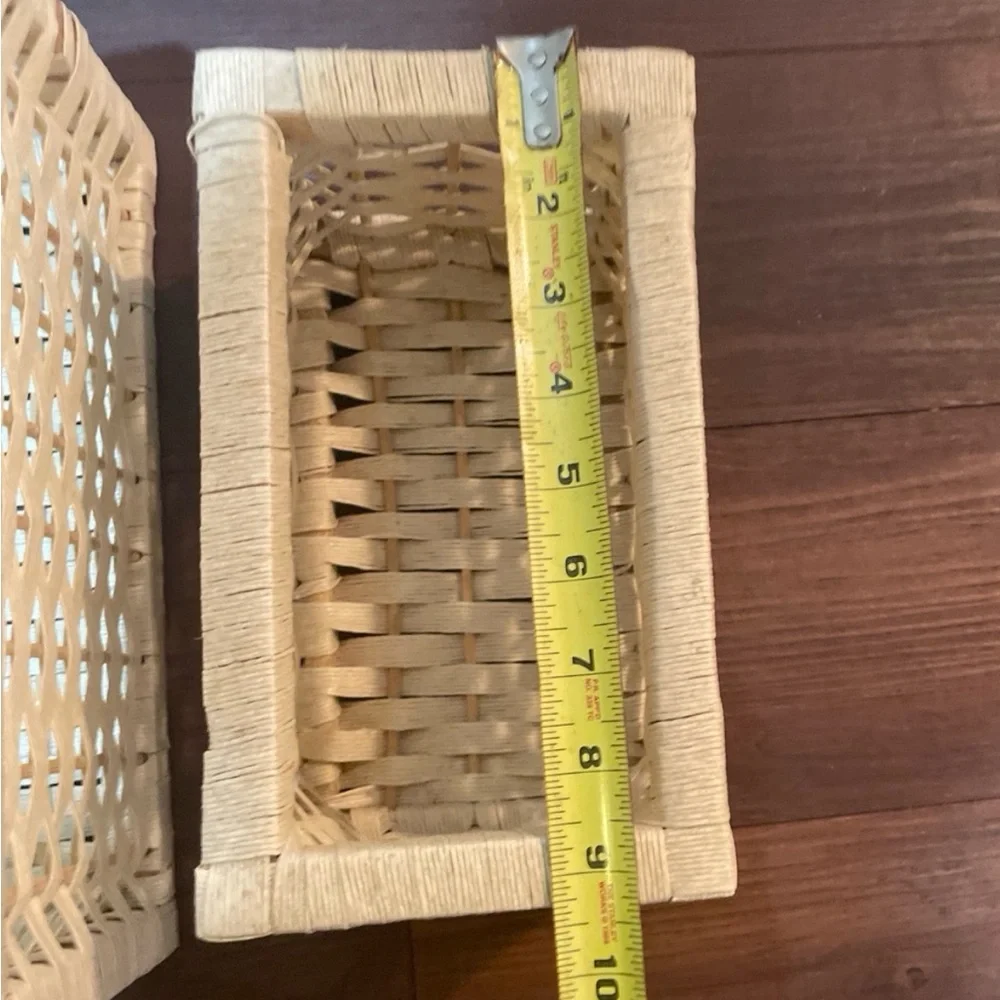 Pier One imports nesting baskets Set of 2 - cream